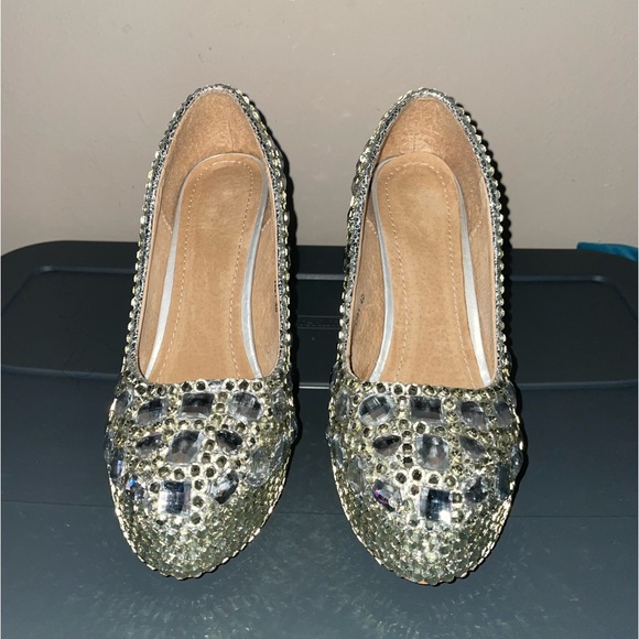 Jingpin Rhinestone Heels - Picture 3 of 3